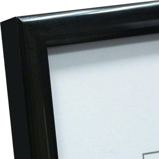 Zep fotolijst - 20×25 cm staand of hangend - kunststof - Zwart