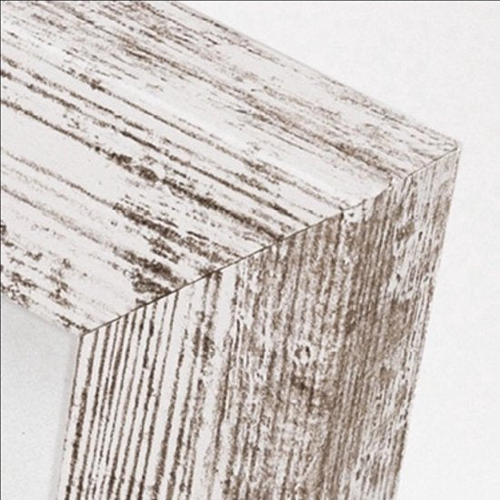 Zep Nelson fotolijst - hout 20×30 cm - wit/bruin