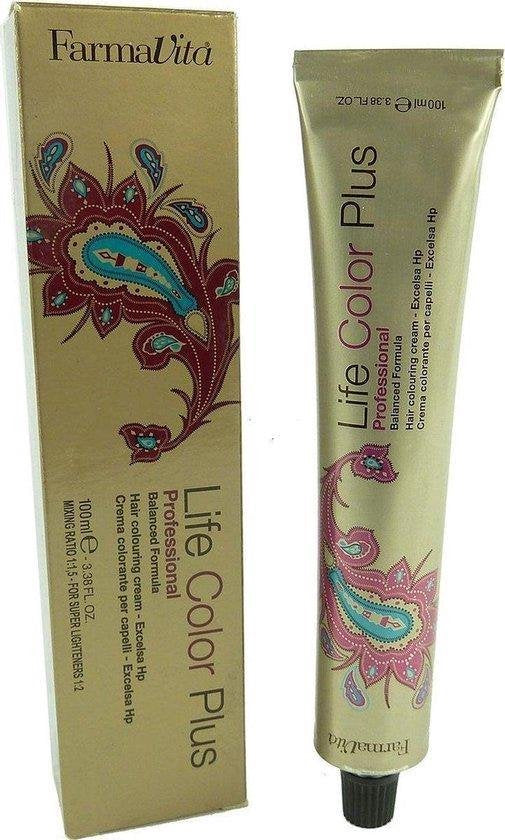 Farmavita Life Color Plus haarverf - kleur 4.00 - 100 ml