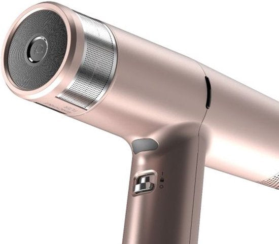 GA.MA iQ3 Perfetto föhn - PH6080.PK - 1600 W - 110.000 rpm - ionisatie - 4 warmtestanden - turbo - LCD - Rose gold