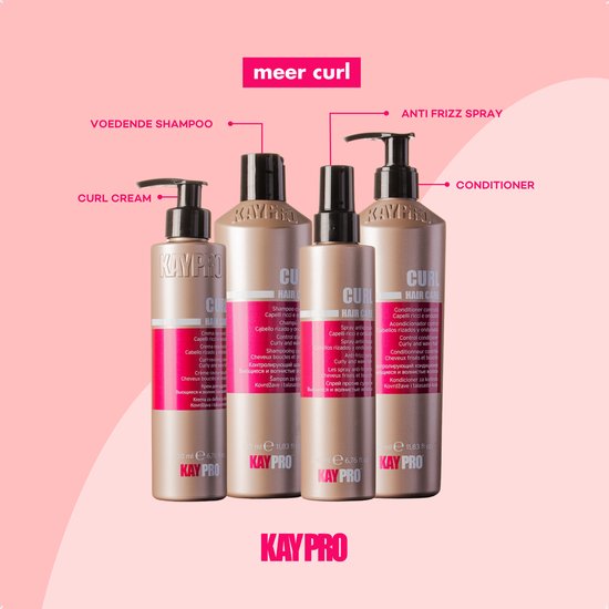 KayPro Curl shampoo - krullend haar - 350 ml
