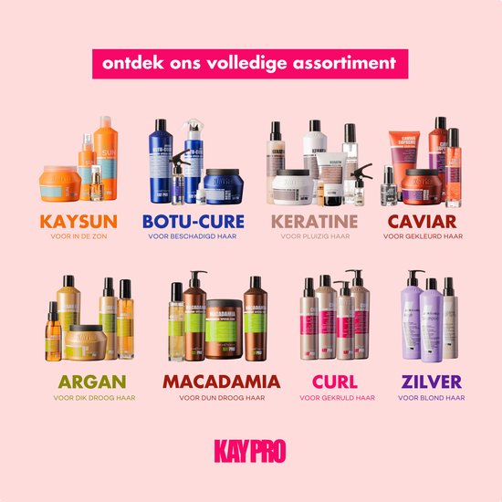 KayPro Curl shampoo - krullend haar - 350 ml
