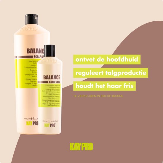 KayPro Balance shampoo - vettig haar - 350 ml