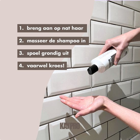 KayPro keratine shampoo - droog en beschadigd haar - 1000 ml