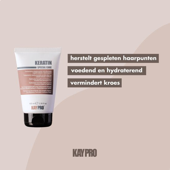 KayPro keratin treatment - gespleten haarpunten - droog en beschadigd haar - 100 ml