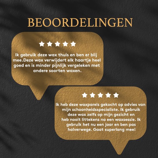 Italwax film wax bonen - hard wax voor volledige lichaamsontharing - 1 kg - Gold