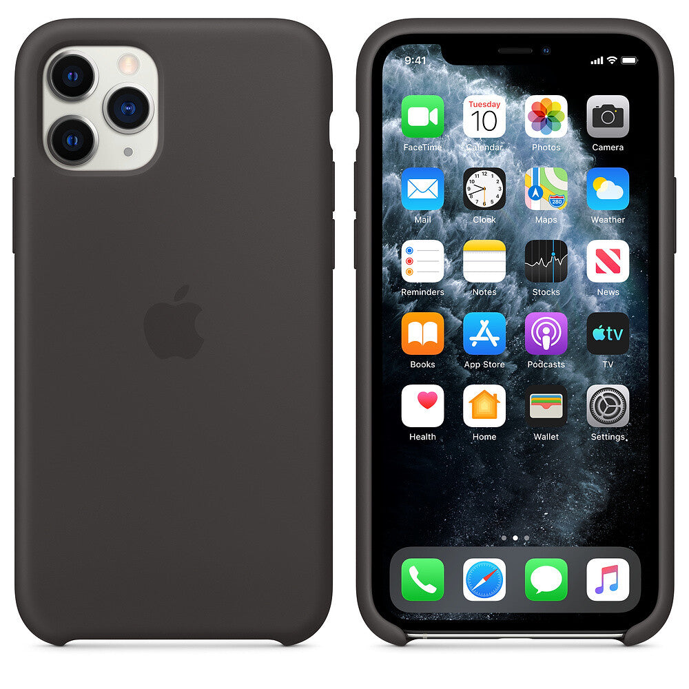 Apple iPhone 11 Pro Silicone Case - Zwart