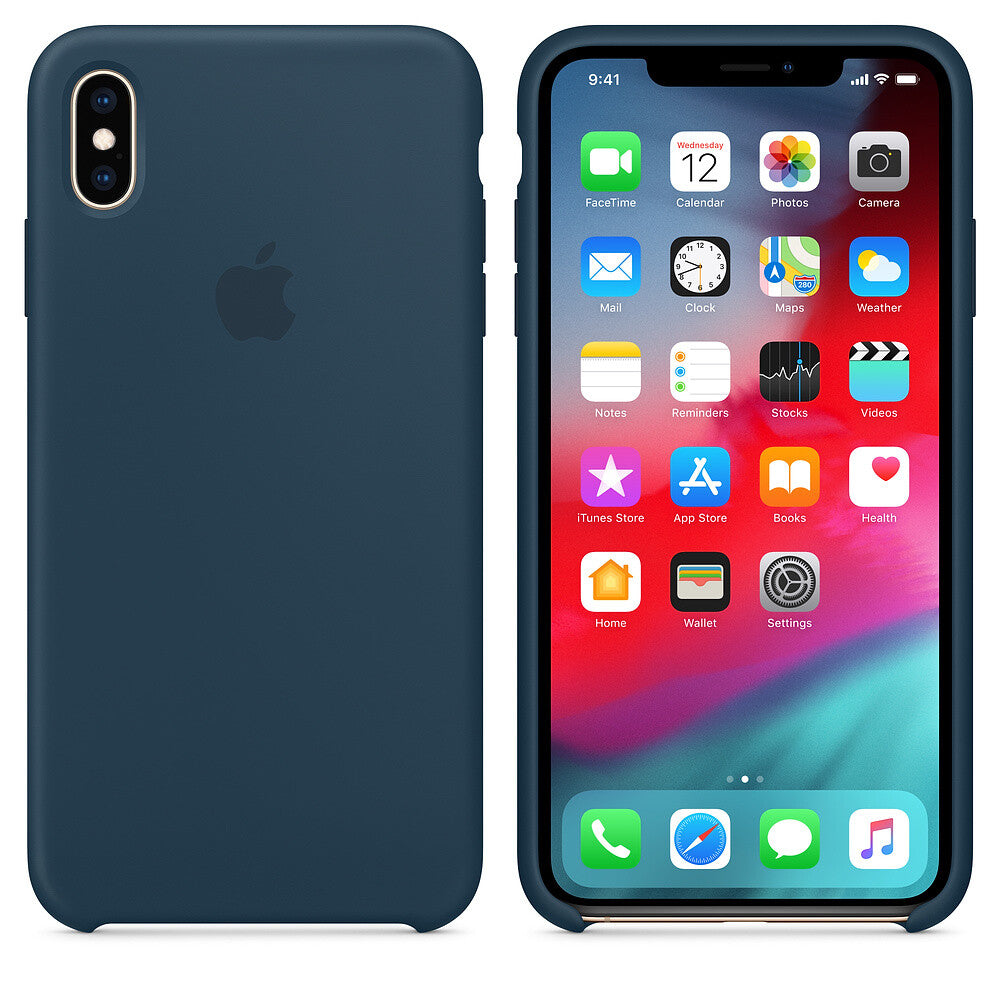 Apple iPhone Xs Max Silicone Case - Groen