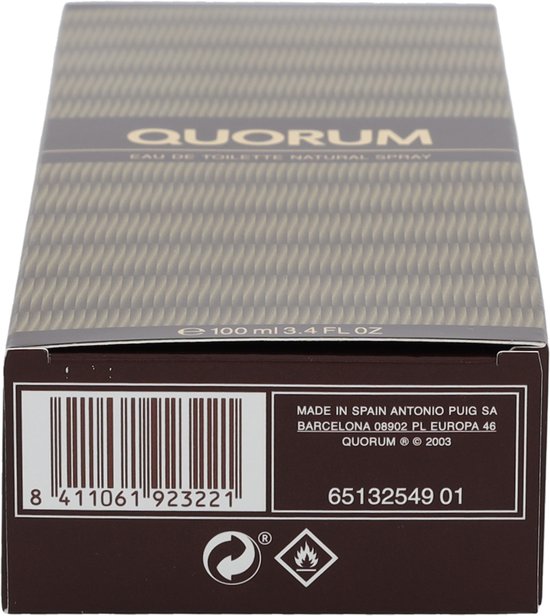 Puig Quorum eau de toilette - homme - 100 ml