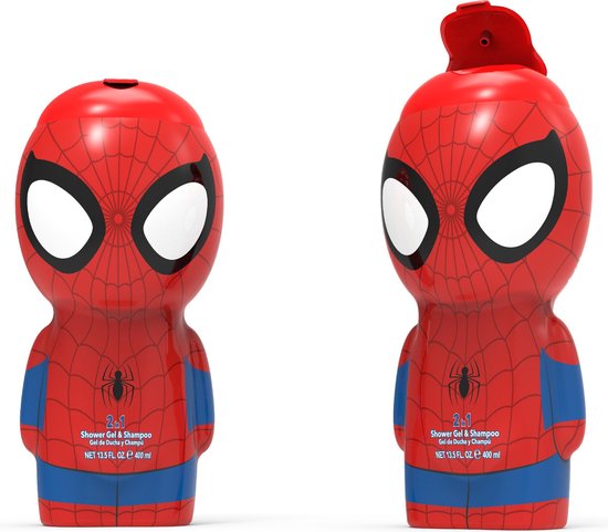 Marvel Spiderman 2-in-1 gel en shampoo - 400 ml