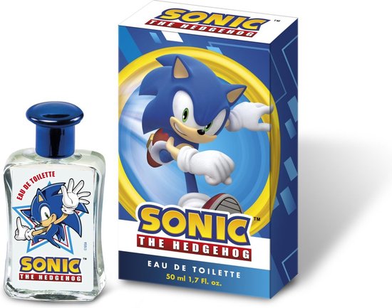 Lorenay Sonic The Hedgehog parfum - kinderen eau de toilette - 50 ml