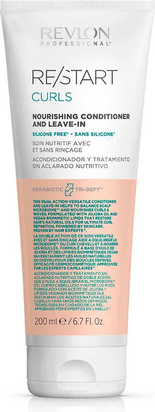 Revlon Restart conditioner en leave-in - curls - voedend - 200 ml