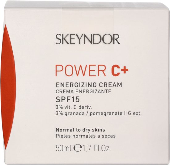 Skeyndor Power C+ cream - energizing - SPF 15