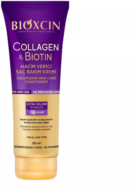 Bioxcin haarconditioner - collageen & biotine volume - 250 ml