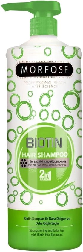 Morfose shampoo - biotin - 1000 ml