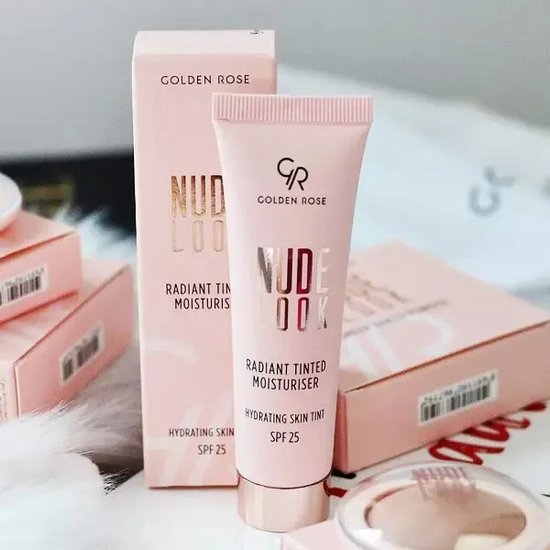 Golden Rose Nude Look Radiant getinte dagcrème - SPF25 - Medium