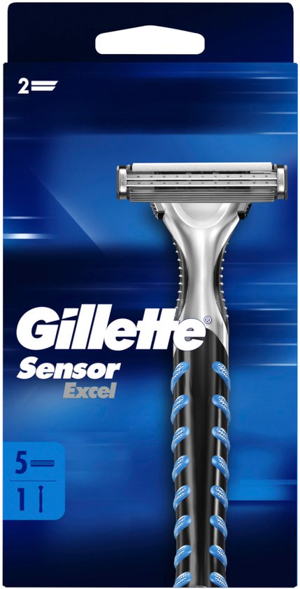 Gillette Sensor Excel scheerhouder - inclusief 5 scheermesjes