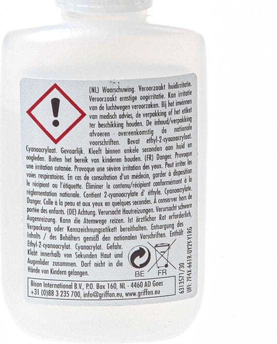Griffon Bond snellijm - 2 componenten - 50 g + 200 ml