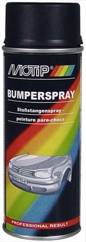 Motip bumperlak - spray 400 ml - Zwart
