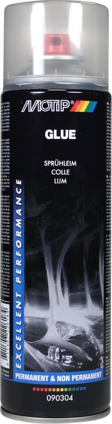 MoTip lijmspray - spuitbus - 500 ml