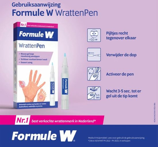 Formule W wrattenpen - 1,5 ml