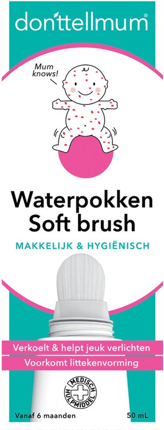 Donttellmum Soft Brush - bij waterpokken - 50 ml
