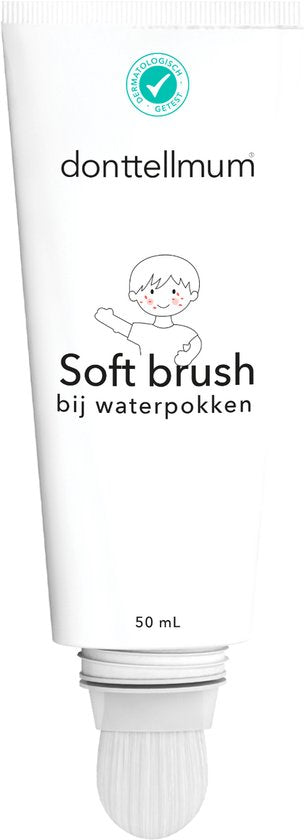 Donttellmum Soft Brush - bij waterpokken - 50 ml