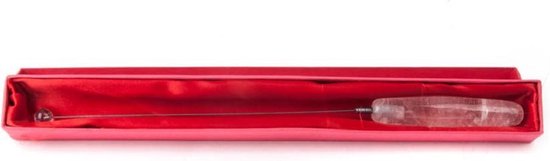 Biotensor - verenstalen spriet bergkristal handvat - 28 cm