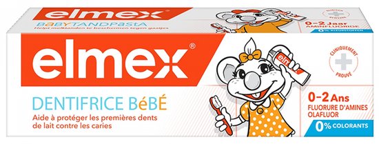 elmex babytandpasta - 0-2 jaar - 50 ml