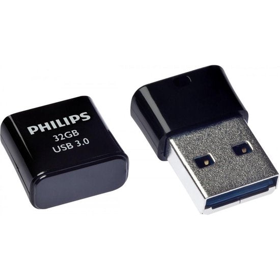 Philips FM32FD90B Pico USB-stick - USB 3.0 - 32 GB - Zwart