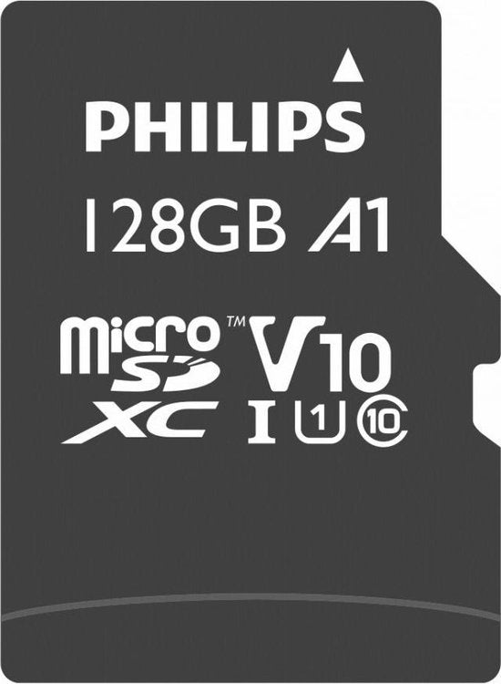 Philips geheugenkaart - micro SDXC Class 10 UHS-I U1 - 128 GB