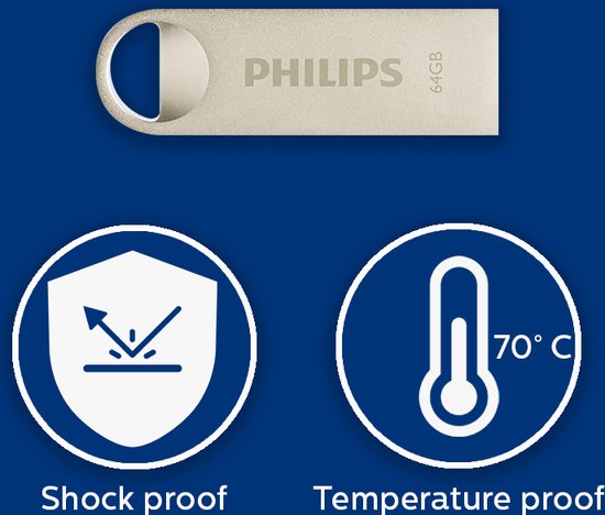 Philips USB-stick Moon - USB 2.0 64 GB - FM64FD160B