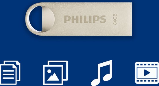 Philips USB-stick Moon - USB 2.0 64 GB - FM64FD160B