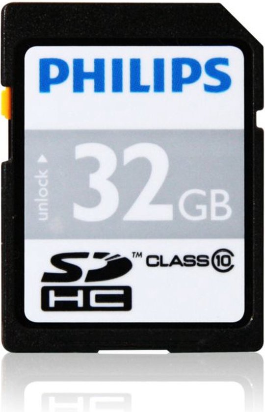 Philips FM32SD45B SDHC kaart - 32 GB - Class 10 - UHS-I U1