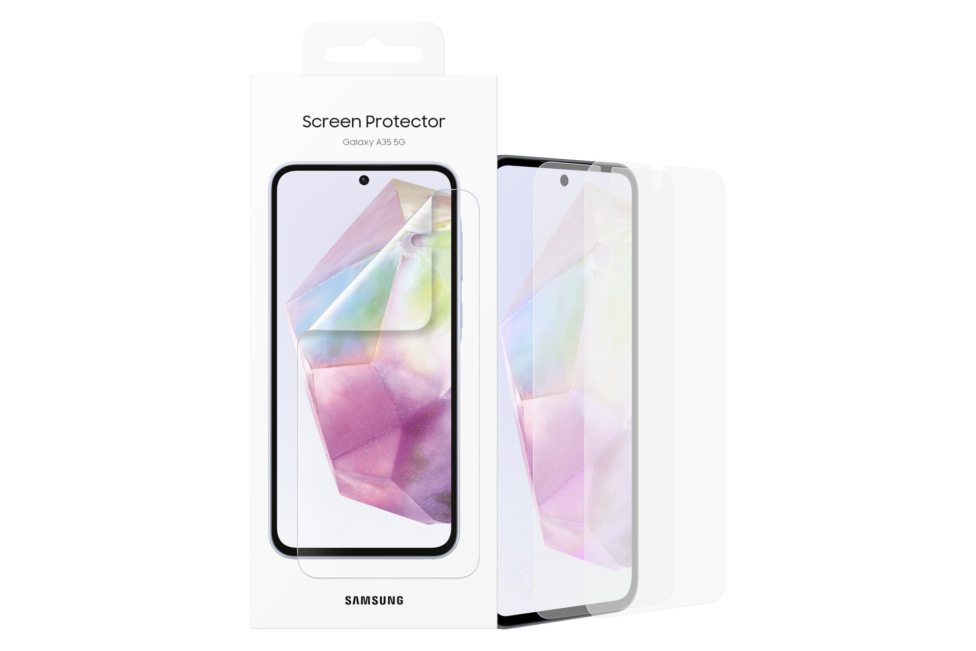 Samsung Screen Protector voor Samsung Galaxy A35 5G - Transparant