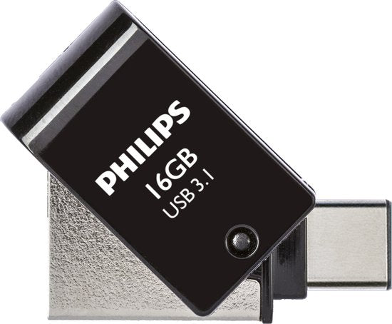 Philips USB-stick - 2-in-1 USB 3.1/USB-C - 16 GB - FM16DC152B