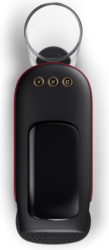 Philips L'OR Barista Sublime koffiecupmachine LM9012/50 - inclusief 9 espresso en barista capsules - Zwart en rood