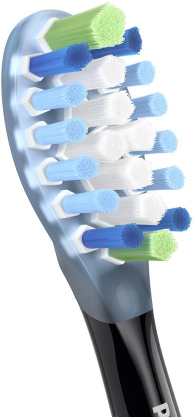 Philips Sonicare Premium Plaque Defence C3 opzetborstels - set van 5 - HX9045/88 - Zwart