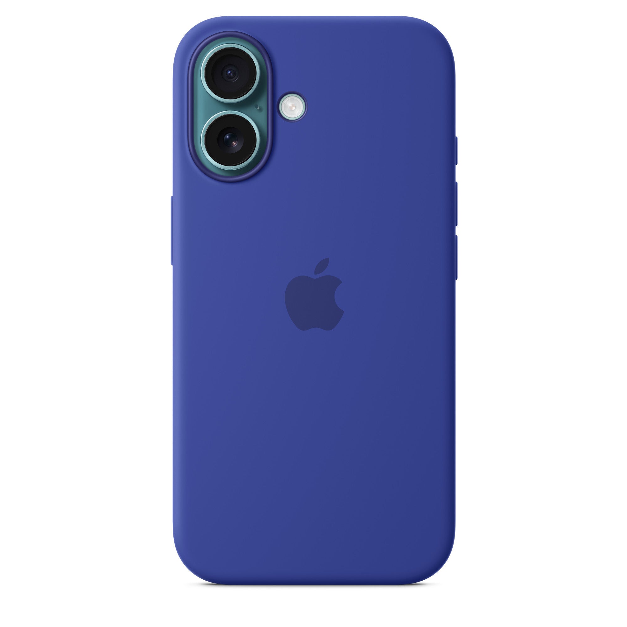 Apple iPhone 16 Silicone Case met MagSafe - Storm Blue