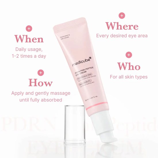 Medicube oogcrème - PDRN Pink Peptide - 30 ml