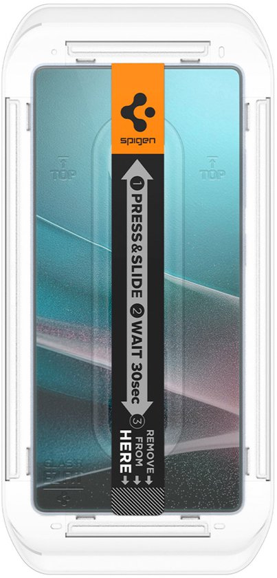 Spigen Samsung Galaxy S25 Ultra screenprotector - EZ Fit privacy - set van 2