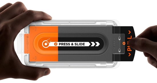 Spigen EZ Fit GLAS.tR screenprotector - Samsung Galaxy Z Fold 8 Ultra / Z Fold 7 - 9H tempered glass - set van 2