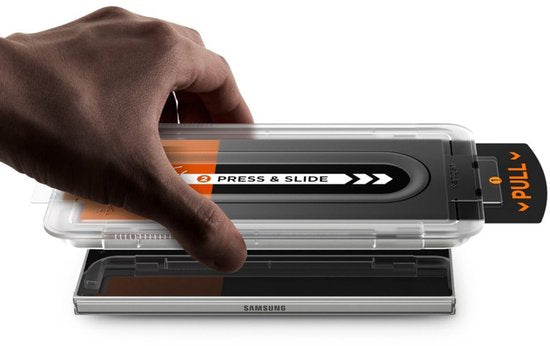 Spigen EZ Fit GLAS.tR screenprotector - Samsung Galaxy Z Fold 8 Ultra / Z Fold 7 - 9H tempered glass - set van 2