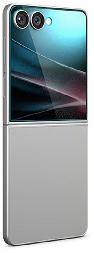 Spigen GLAStR EZ Fit screenprotector - Samsung Galaxy Z Flip 7 - set van 2 inclusief applicator