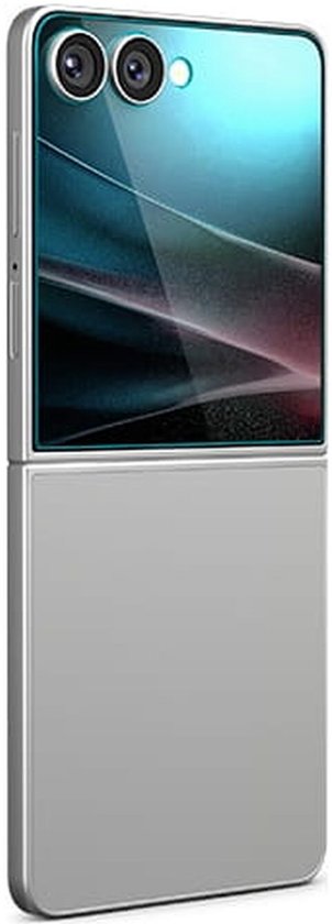 Spigen EZ Fit screenprotector - Samsung Galaxy Z Flip 7 - gehard glas met applicator