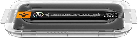 Spigen EZ Fit GLAS.tR screenprotector - Apple iPhone 17 Pro - privacy 9H tempered glass - 1 stuk