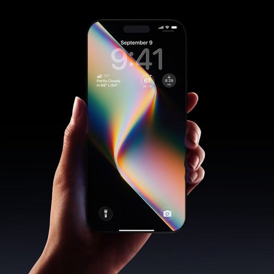 Spigen EZ Fit GLAS.tR screenprotector - Apple iPhone 17 Pro - privacy 9H tempered glass - 1 stuk