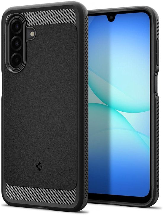 Spigen Rugged Armor hoesje - Samsung Galaxy A17 - schokbestendig