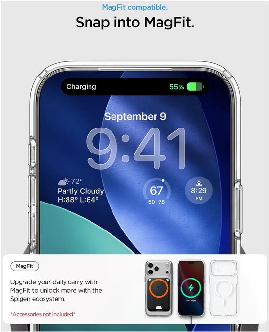 Spigen Ultra Hybrid hoesje - iPhone 17 Pro Max - MagSafe