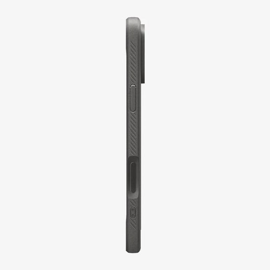Spigen iPhone 17 Pro hoesje - Rugged Armor Mag - MagSafe - Grijs